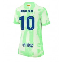 Barcelona Ansu Fati #10 Tredjedrakt Dame 2024-25 Kortermet